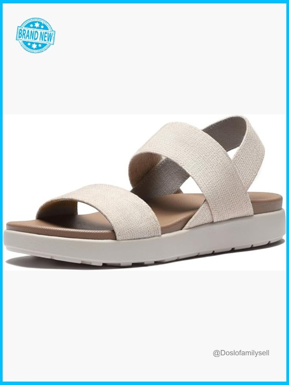Platform Sandals for Women Comfort Walking Arch Support Ankle Strap Flat Beach